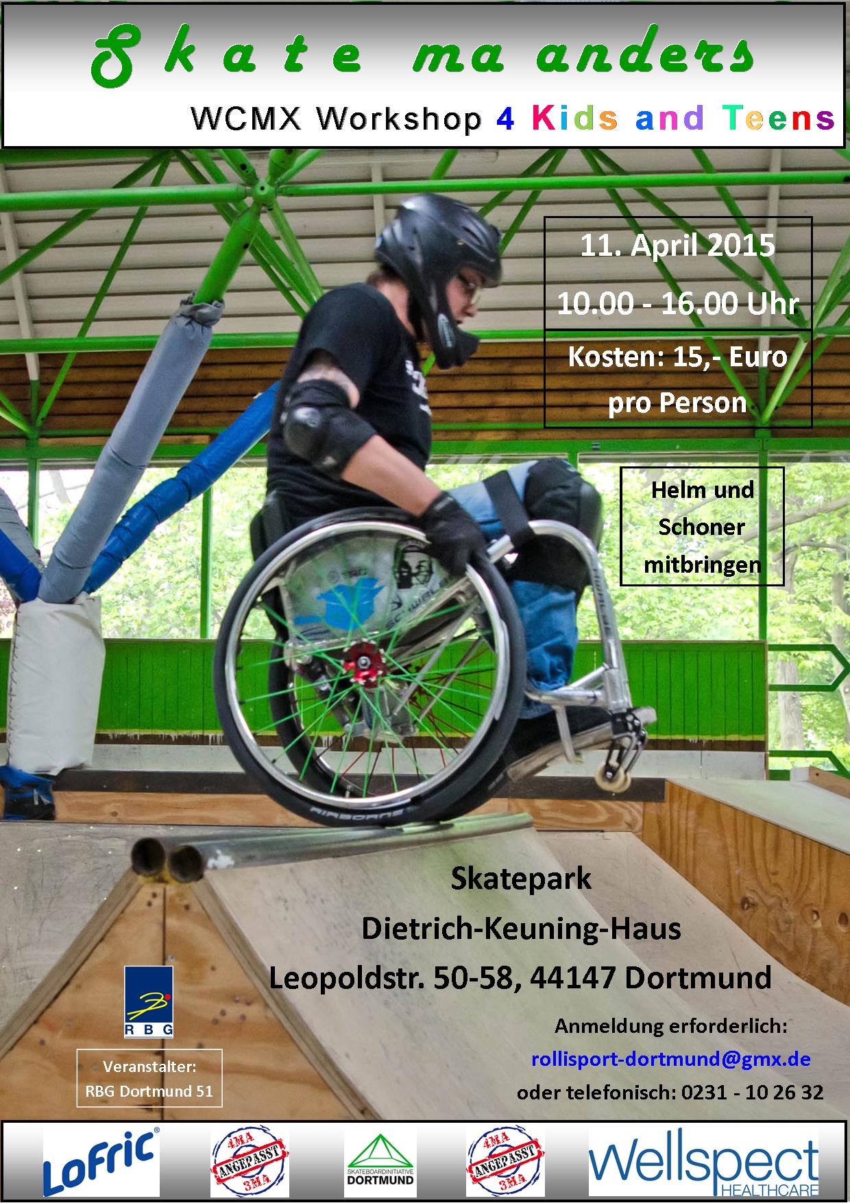 11. April 2015 - Skate ma anders in Dortmund