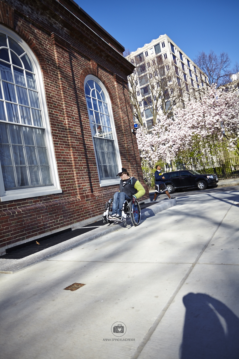 Curb irgendwo in der Nähe vom Harvard Square - Foto: Anna Spindelndreier