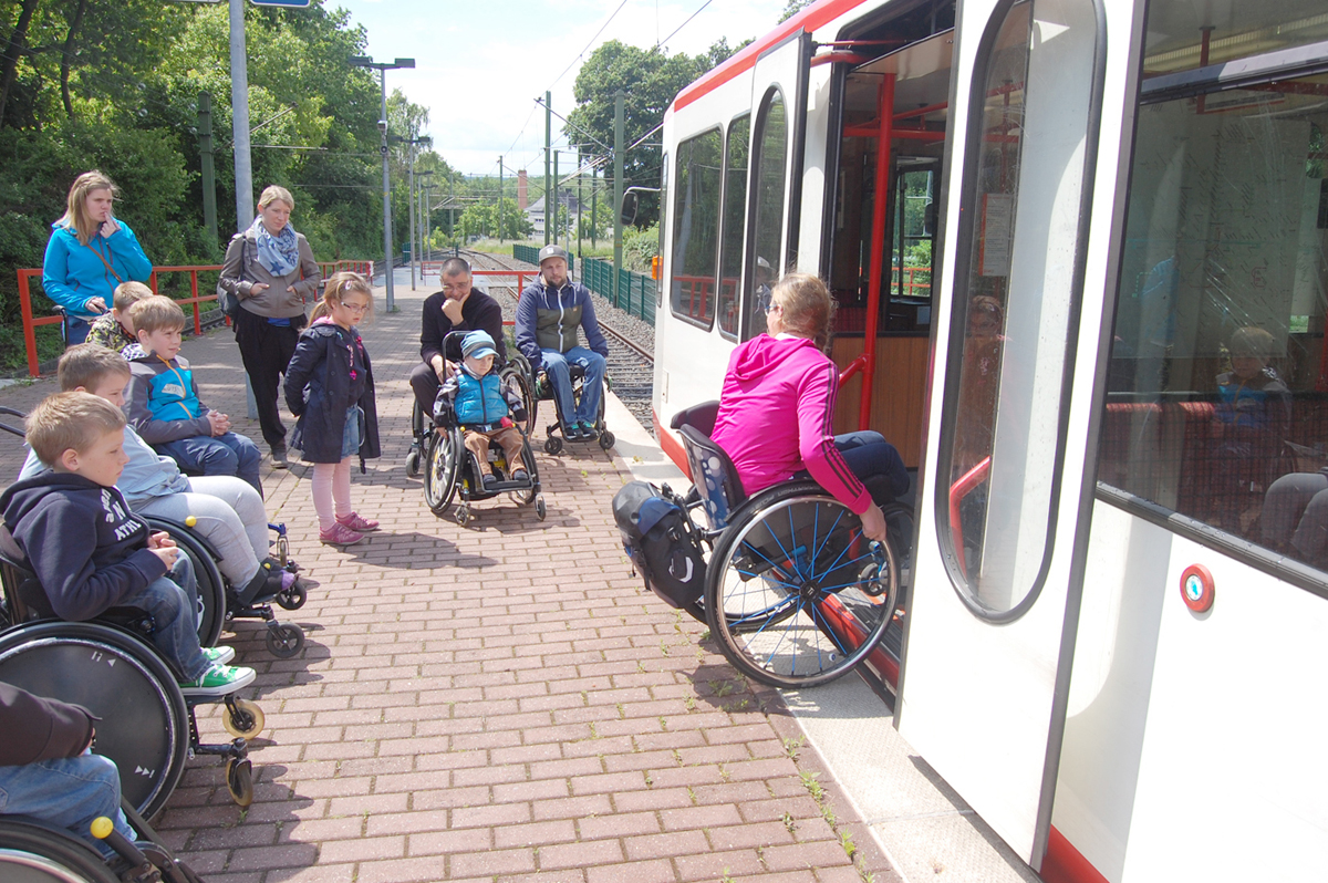 Mobilitätstraining gemeinsam mit der DSW21 - Foto: RBG Dortmund 51