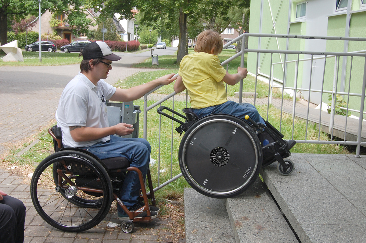 Mit einem umfangreichen Training werden viele Barrieren überwindbar - Foto: RBG Dortmund 51