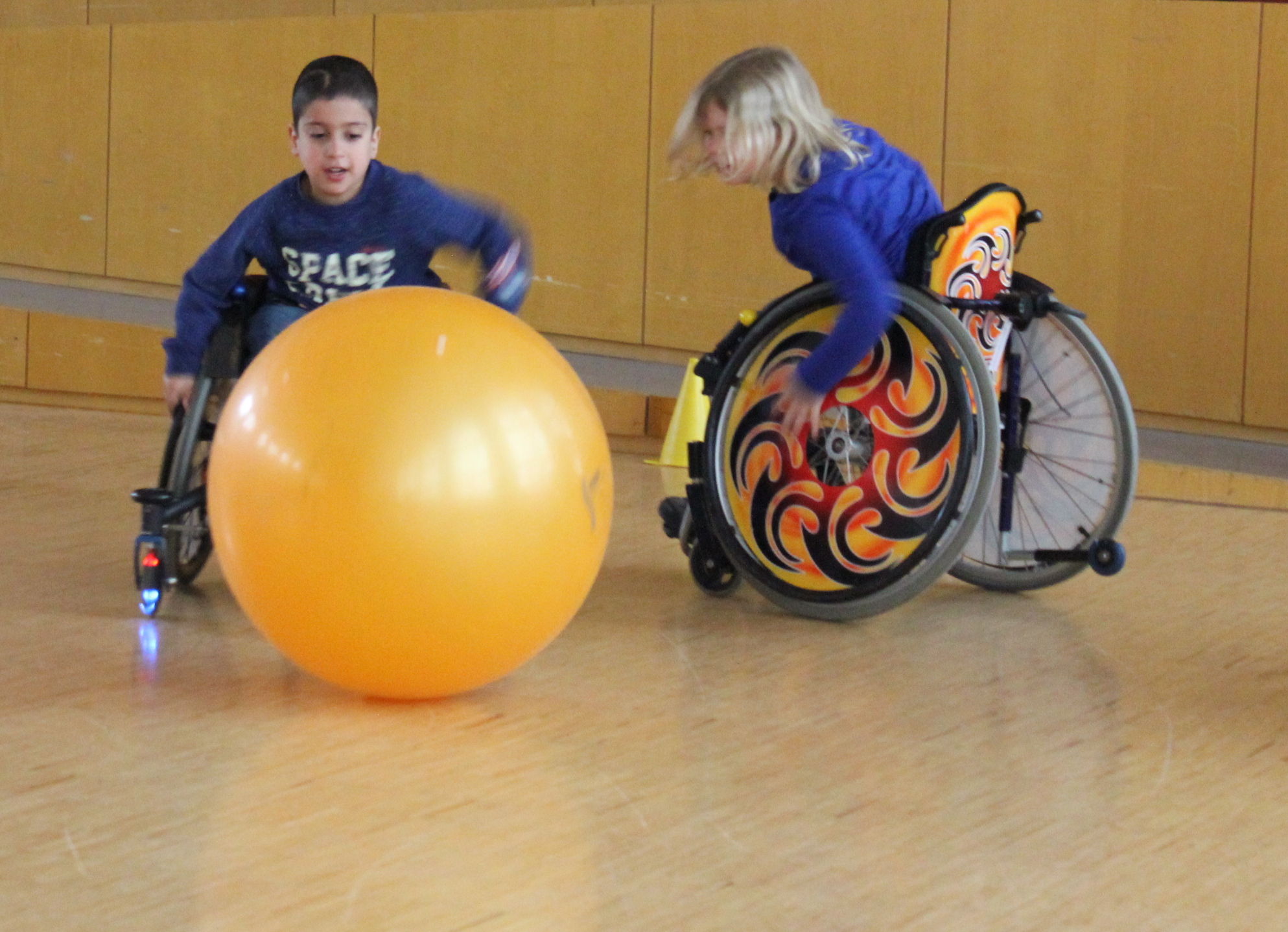 Immer am Ball: Wheelsoccer